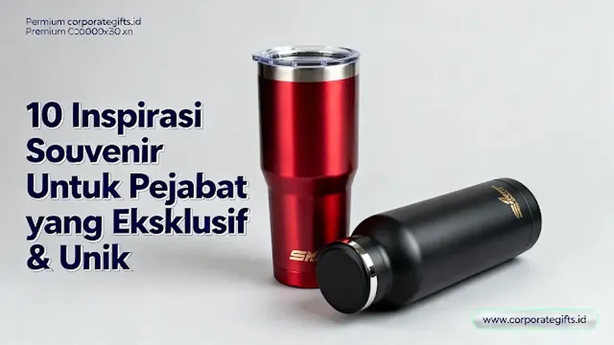 Inspirasi souvenir untuk rapat kerja pejabat - CorporateGifts.ID
