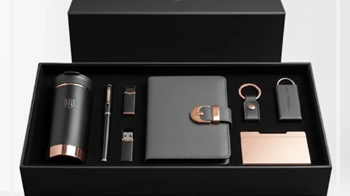 Gift set mewah dan kemasan hardbox eksklusif untuk klien VIP korporat | CorporateGifts.ID