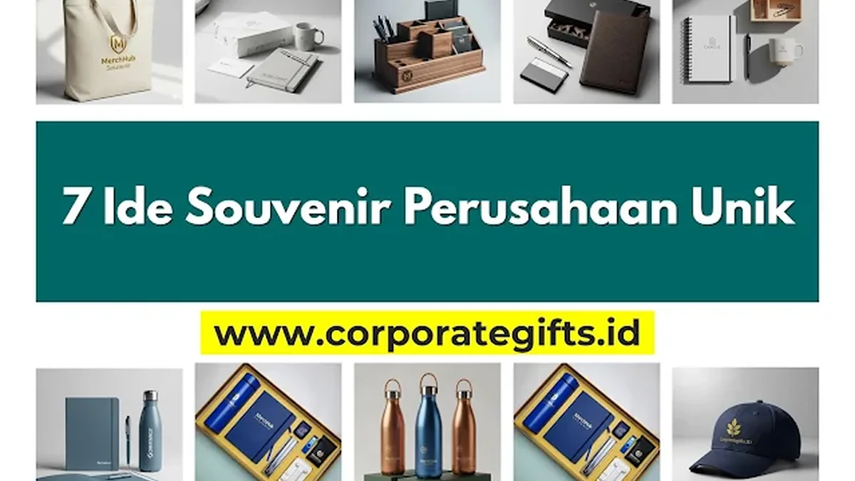 7 Ide Souvenir Perusahaan Unik untuk Klien dan Karyawan - CorporateGifts.ID