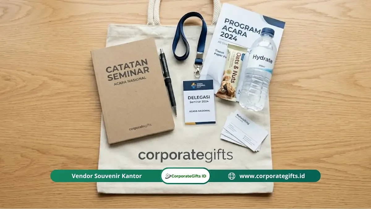 Panduan Memilih Isi Goodie Bag Seminar Perusahaan - CorporateGifts.ID
