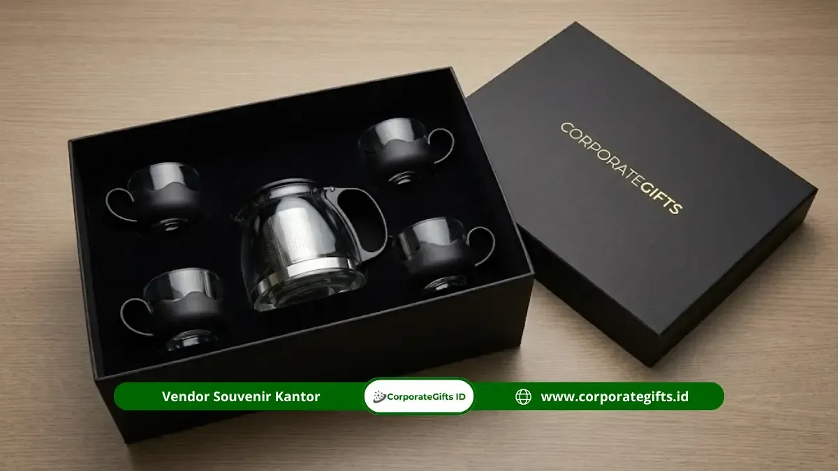 Momen Tepat Pemberian Souvenir Tea Set Kantor - CorporateGifts.ID