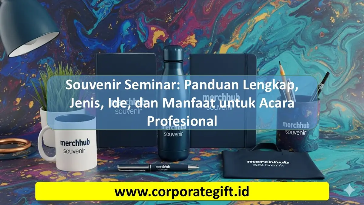 Souvenir Seminar: Panduan Lengkap untuk Acara Profesional - CorporateGifts.ID